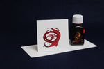 Load image into Gallery viewer, Taher traditional Iranian water-based ink for Arabic and Persian calligraphy  red
