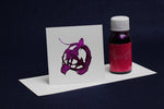 Load image into Gallery viewer, Amiran Iranian water-based ink for Arabic and Persian calligraphy pink

