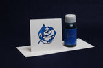 Load image into Gallery viewer, Amiran Iranian water-based ink for Arabic and Persian calligraphy blue
