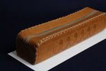 Load image into Gallery viewer, Faux leather case for Arabic calligraphy qalam pens decorated with Arabic calligraphy
