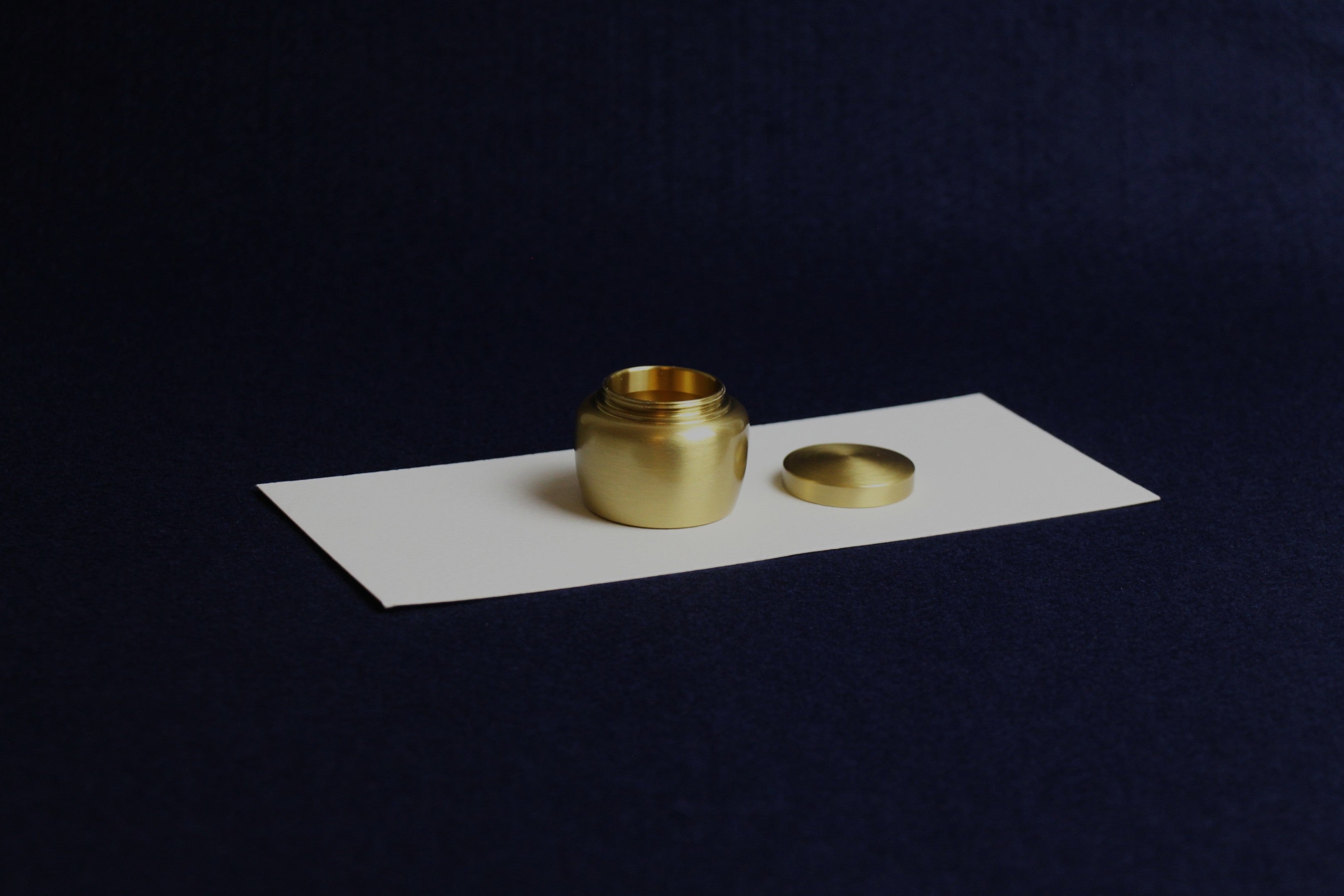Brass inkwell for Arabic calligraphy (shape 4)