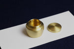 Load image into Gallery viewer, Brass inkwell for Arabic calligraphy (shape 4)
