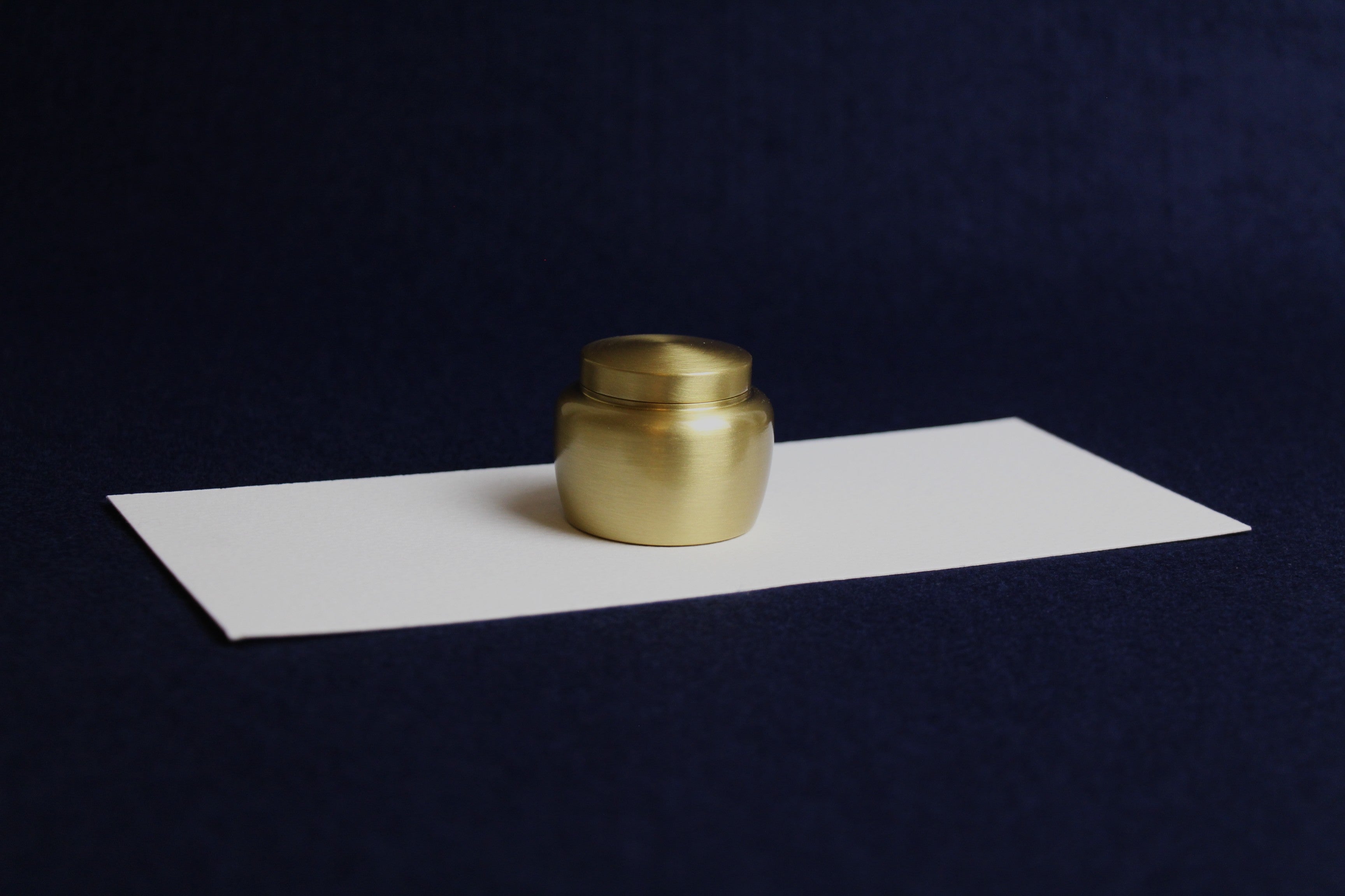 Brass inkwell for Arabic calligraphy (shape 4)