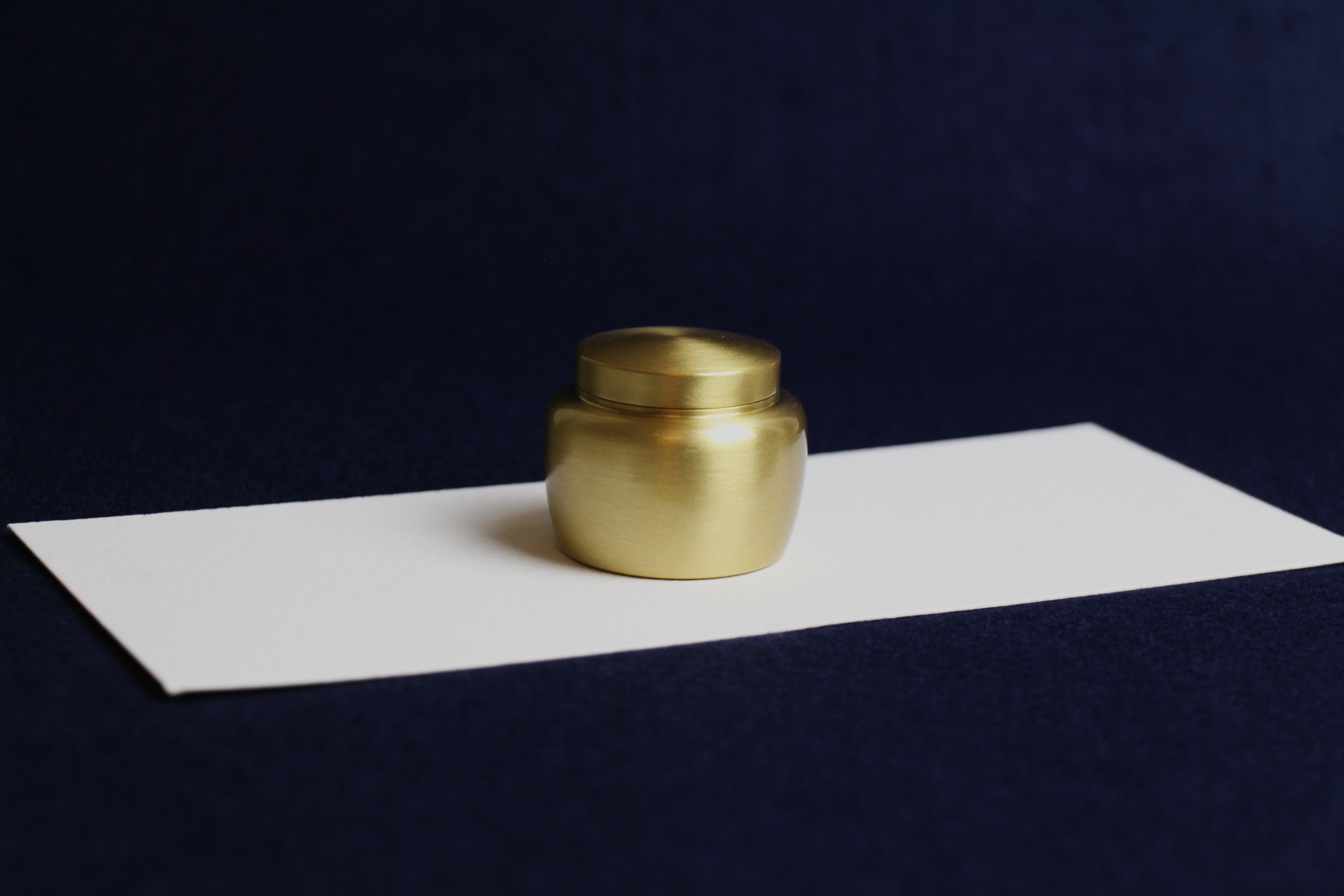 Brass inkwell for Arabic calligraphy (shape 4)