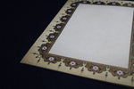Load image into Gallery viewer, Book of 25 leaves of semi-gloss paper for Arabic calligraphy with decorated border (d)
