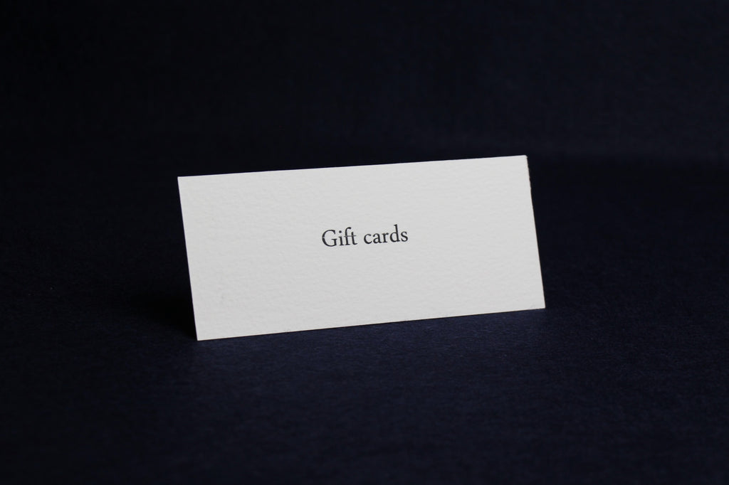 Gift card for Arabic calligraphy tools