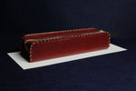 Load image into Gallery viewer, Faux leather case for Arabic calligraphy qalam pens - burnt sienna
