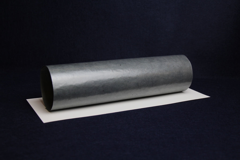 Handmade Nepal ahar paper for Arabic calligraphy: stone grey
