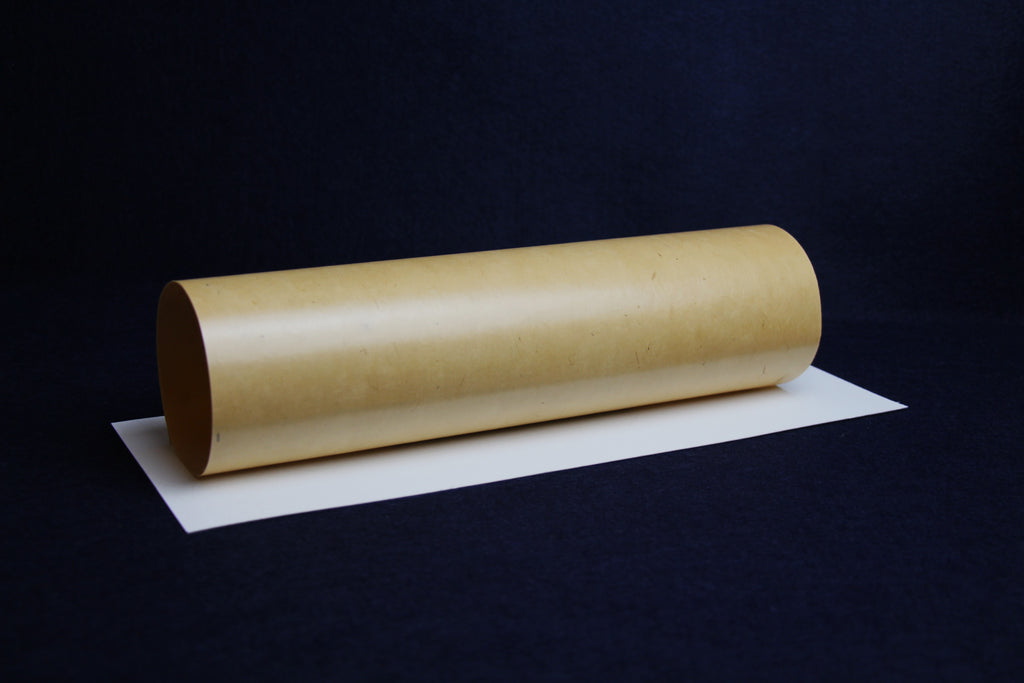 Handmade mulberry ahar paper for Arabic calligraphy: light brick