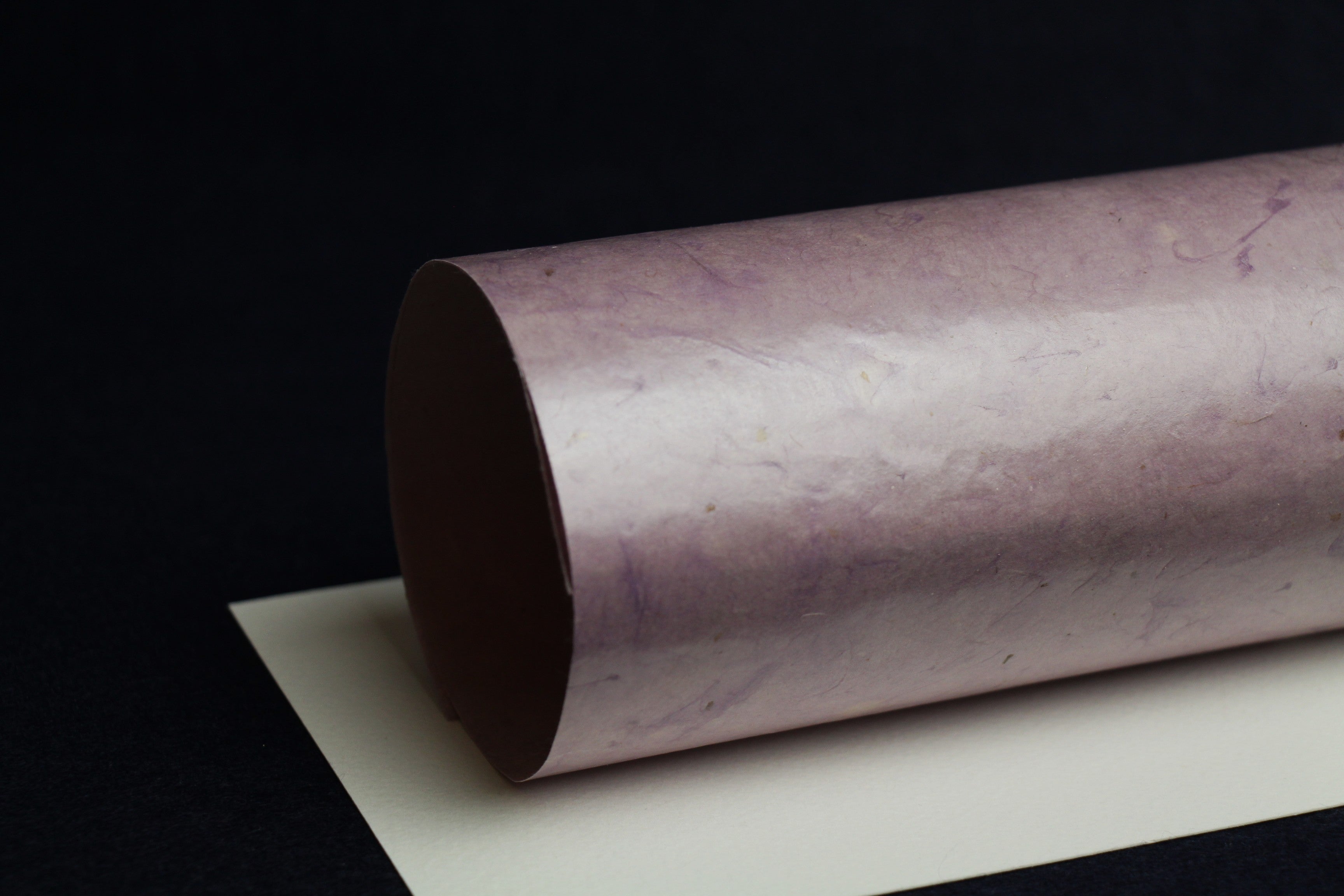 Handmade Nepal ahar paper for Arabic calligraphy:  dark lavender
