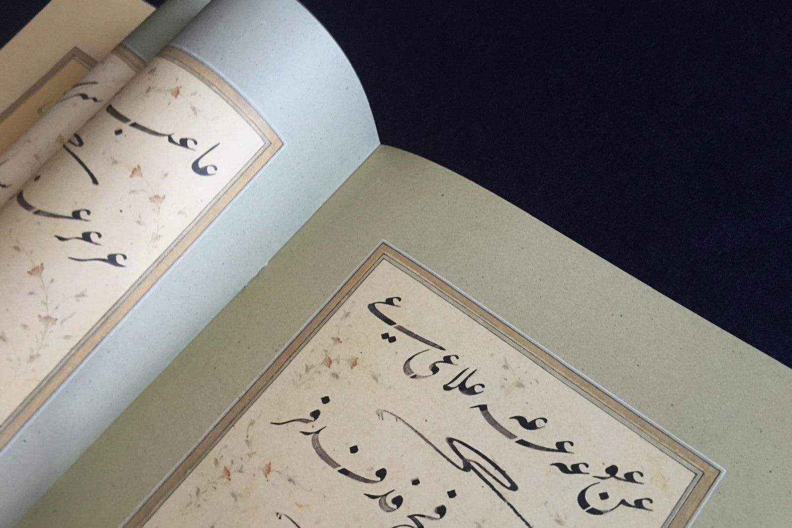 Model book (mashq) for Turkish Taliq script - Hulusi Efendi 