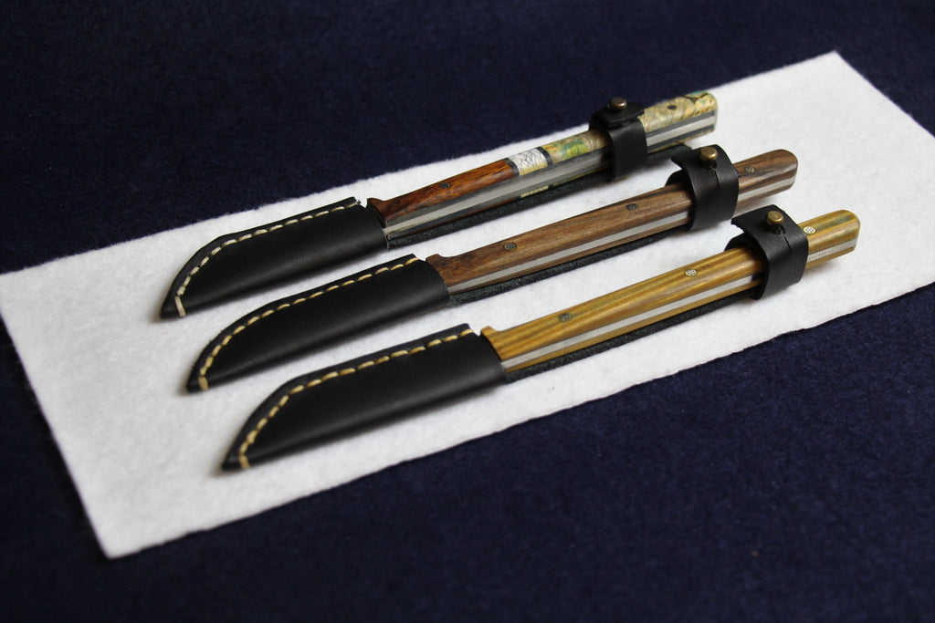 Hand crafted knives for Arabic calligraphy qalam pens