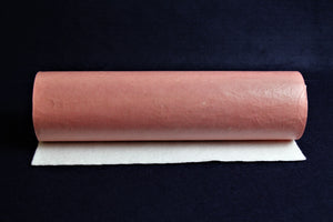 Handmade banana ahar paper for Arabic calligraphy: A3 - pink 2