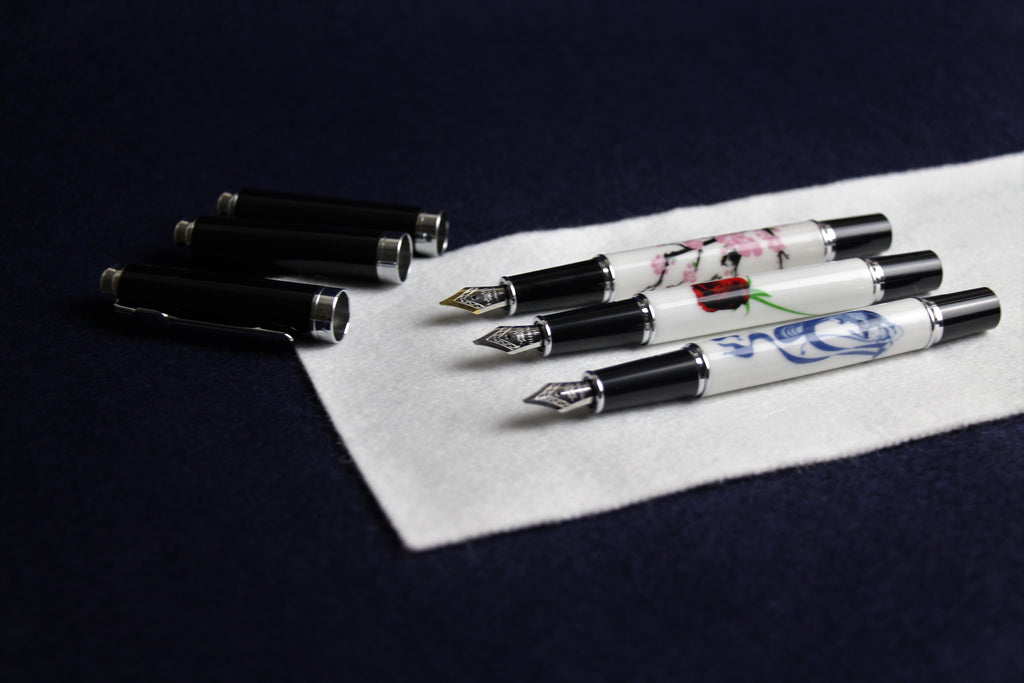 Jinhao 8802 fountain pen with left oblique nib for Arabic calligraphy