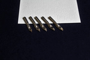 Stainless steel oblique nibs for Arabic calligraphy