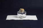 Load image into Gallery viewer, Square glass inkwell with cork stopper for Arabic calligraphy 2
