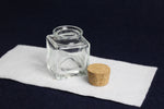 Load image into Gallery viewer, Square glass inkwell with cork stopper for Arabic calligraphy 4
