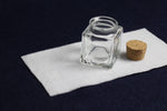 Load image into Gallery viewer, Square glass inkwell with cork stopper for Arabic calligraphy7
