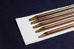 Load image into Gallery viewer, Handam Arabic calligraphy qalam dip pen for kufi mushafi script, set of 5, square nib
