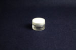 Load image into Gallery viewer, Glass round inkwell with plastic lid and likka for Arabic calligraphy 15ml
