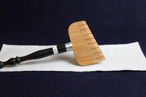 Single extra wide qalam pen with wooden nib for Arabic calligraphy: 80 - 100 mm