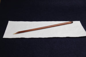 Traditional reed qalam pen for Arabic calligraphy - open and cut for Naskh script 4