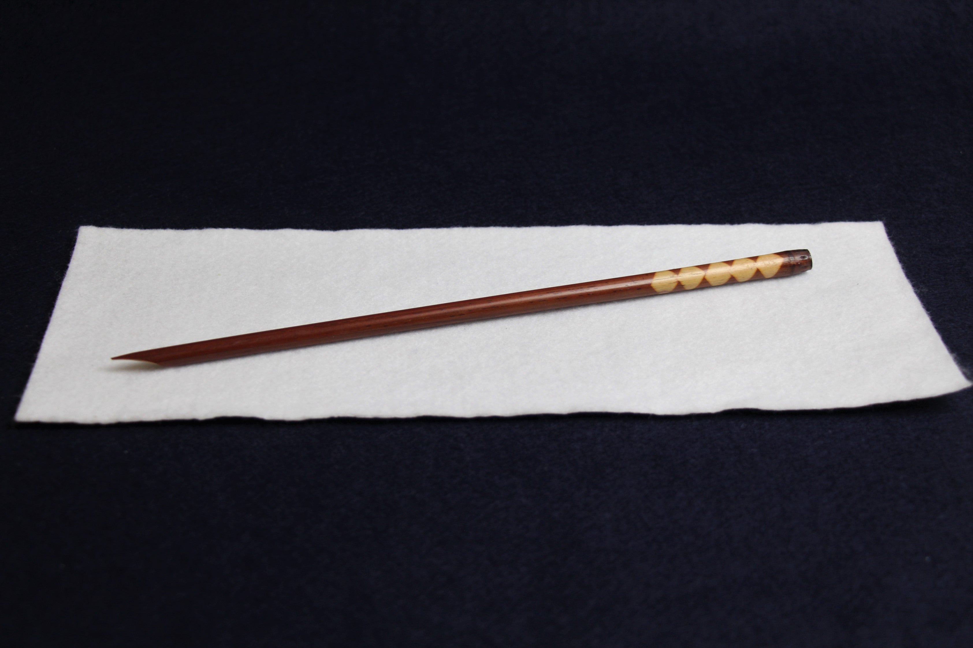 Traditional reed qalam pen for Arabic calligraphy - open and cut for Naskh script 5