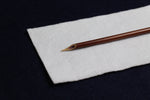 Load image into Gallery viewer, Traditional reed qalam pen for Arabic calligraphy - open and cut for Naskh script 7
