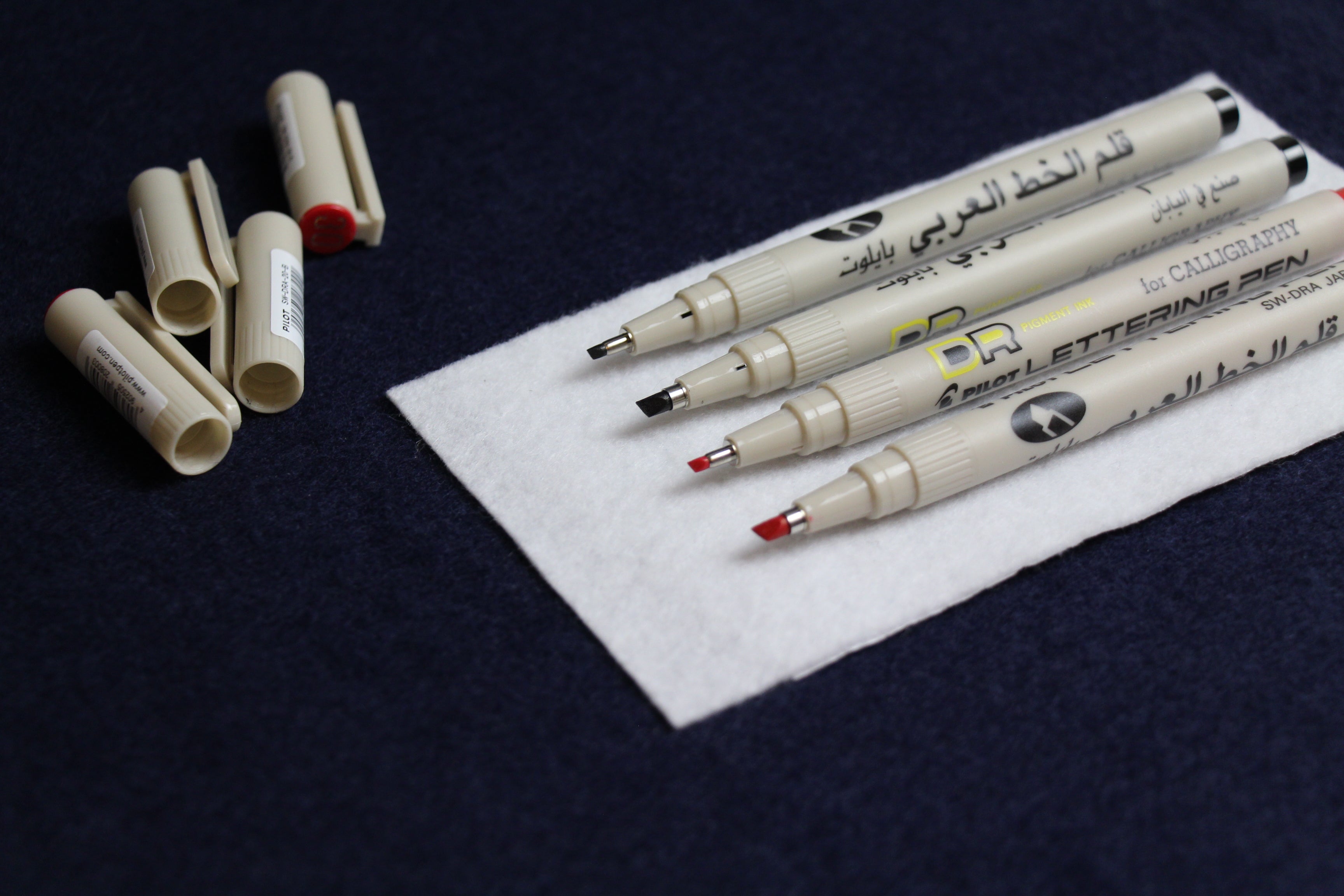Pilot lettering pen with oblique nib for Arabic calligraphy – Arcalliq