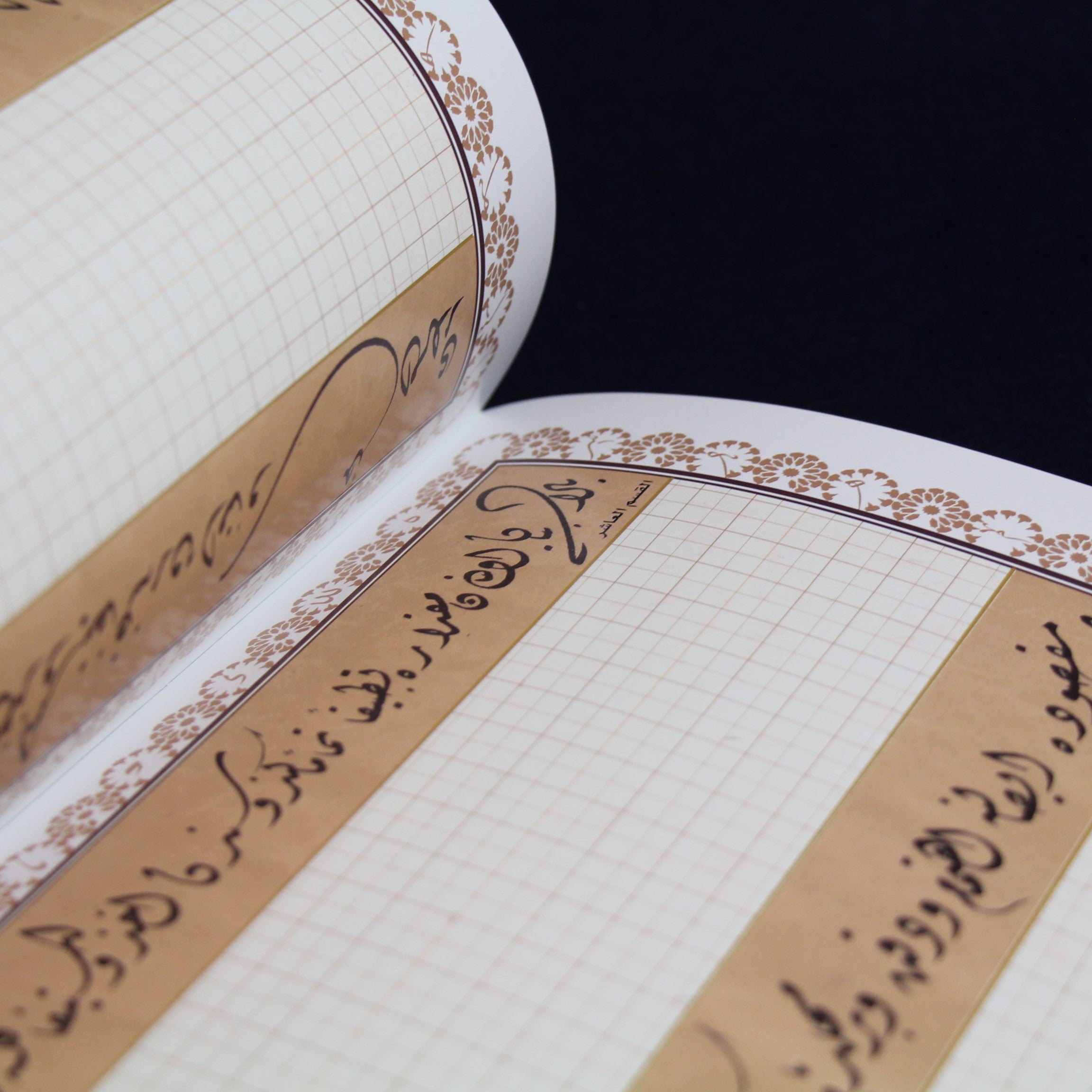 Arabic calligraphy workbook for Diwani - Mehmet Izzet Efendi