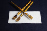 Load image into Gallery viewer, Set of 3 bamboo qalams for Arabic calligraphy: 16 - 18 mm
