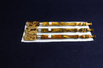 Load image into Gallery viewer, Set of 3 bamboo qalams for Arabic calligraphy: 22 - 24 mm
