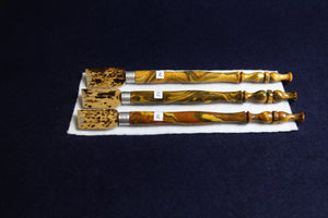 Set of 3 bamboo qalams for Arabic calligraphy: 22 - 24 mm