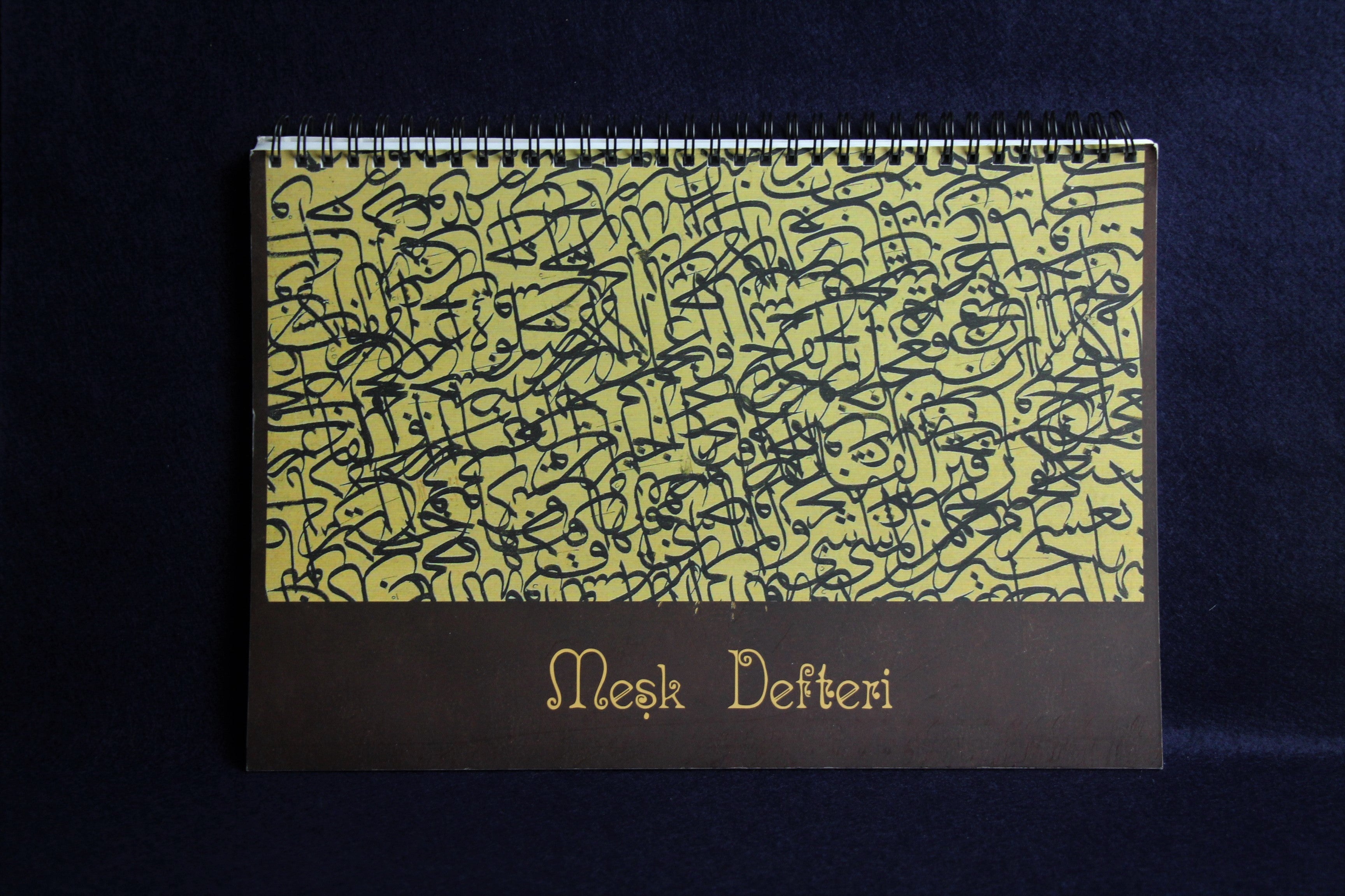 Semigloss paper practice notebook for Arabic calligraphy - 80