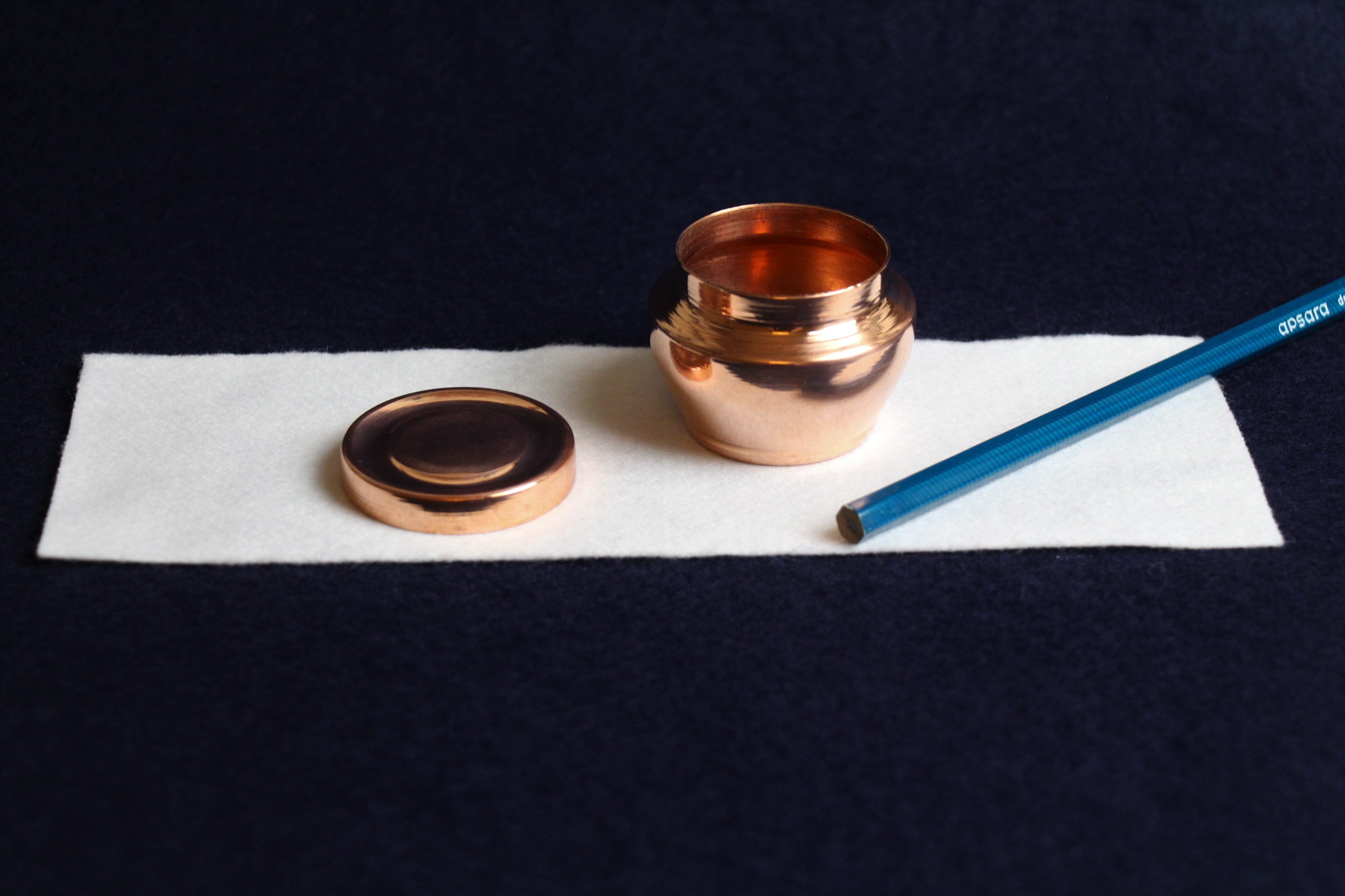 Copper inkwell for Arabic calligraphy (2)