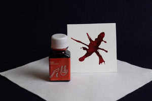 Taher traditional ink for Arabic calligraphy - red